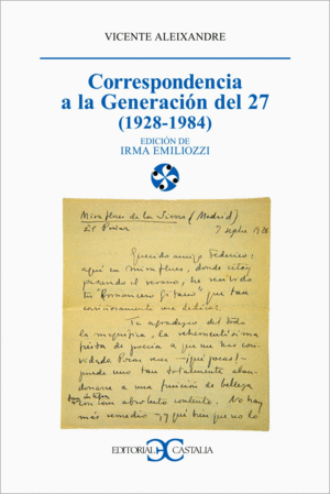 CORRESPONDENCIA A LA GENERACION 27 1928-1984