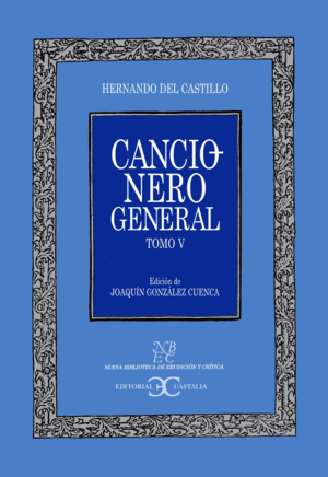 CANCIONERO GENERAL TOMO V
