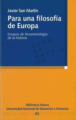 PARA UNA FILOSOFIA DE EUROPA