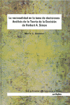 RACIONALIDAD EN LA TOMA DE DECISIONES: ANALISIS DE LA TEORIA DE