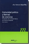 COMUNIDAD POLITICA Y LIBERTAD DE CREENCIAS  3 ED