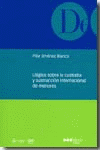 LITIGIOS SOBRE CUSTODIA Y SUSTRACCION INTERNACIONAL DE MENORES