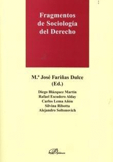 FRAGMENTOS SOCIOLOGIA DEL DERECHO