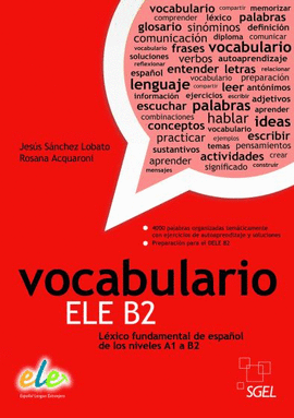 VOCABULARIO ELE B2