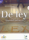 DE LEY MANUAL DE ESPA�OL JURIDICO
