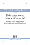 EL DISCURSO COMO INTERACCION SOCIAL