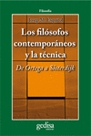 LOS FIL�SOFOS CONTEMPOR�NEOS Y LA T�CNICA