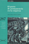 PACTO DE PERMANENCIA EN LA EMPRESA, EL N287