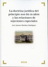 LA DOCTRINA JURIDICA DEL PRINCIPIO NON BIS IN IDEM
