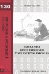 TABULA RASA  ERNST TROELT TROELTSCH Y SUS ESCRITOS INICIALES