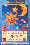 REALIZAR MOTIVOS INFANTILES CON PAPEL MACHE FACIL Y RAPIDO