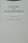 OBRAS COMPLETAS DE FILON DE ALEJANDRIA VOLUMEN 2