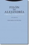 OBRAS COMPLETAS FILÓN DE ALEJANDRÍA VOLUMEN III