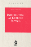 INTRODUCCION AL DERECHO ESPA�OL