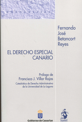 DERECHO ESPECIAL CANARIO, EL