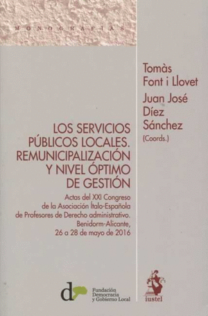LOS SERVICIOS P�BLICOS LOCALES