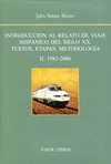 INTRODUCCI�N AL RELATO DE VIAJE HISP�NICO DEL SIGLO XX