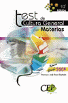 TEST DE CULTURA GENERAL POR MATERIAS