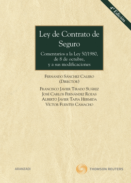 LEY DE CONTRATO DE SEGURO 4� ED