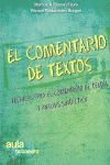 COMENTARIO DE TEXTOS, EL