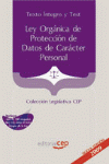 TEXTO I.LEY ORGANICA DE PROTECCION DE DATOS DE CARACTER PERSONAL