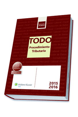 TODO PROCEDIMIENTO TRIBUTARIO 2015-2016 1� EDICI�N
