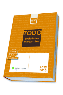 TODO SOCIEDADES MERCANTILES 2015-2016, 1 EDICIN