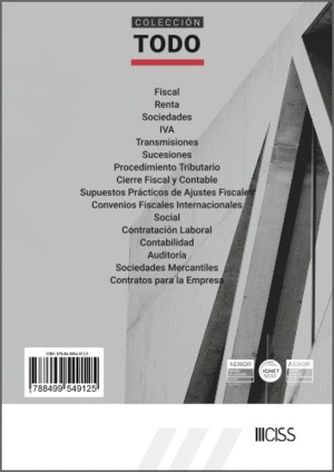 TODO CIERRE FISCAL Y CONTABLE. EJERCICIO 2025