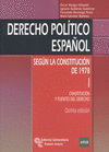 DERECHO POL�TICO ESPA�OL SEG�N LA CONSTITUCI�N DE 1978 I