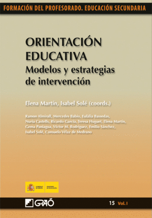 ORIENTACION EDUCATIVA N� 15 VOLUMEN I