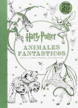 HARRY POTTER-ANIMALES FANT�STICOS MINI LIBRO PARA COLOREAR