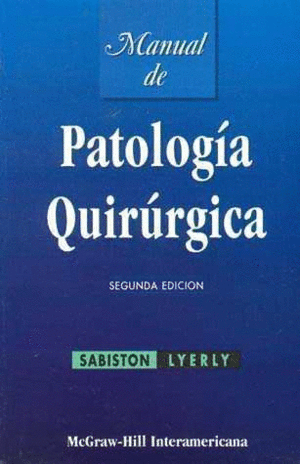 MANUAL DE PATOLOGIA QUIRURGICA 2ED