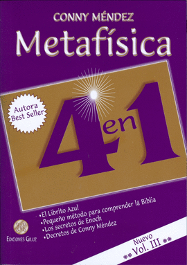 METAFISICA 4 EN 1. VOL. 3