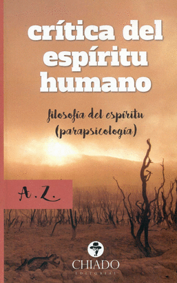 CRITICA DEL ESPIRITU HUMANO (FILOSOFIA DEL ESPIRIT