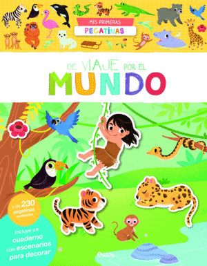 DE VIAJE POR EL MUNDO - MIS PRIMERAS PEGATINAS (N.