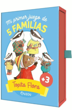 MI PRIMER JUEGO DE CARTAS 5 FAMILIAS TOPITA FLORA