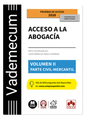 II.VADEMECUM ACCESO ABOGACIA:CIVIL Y MERCANTIL