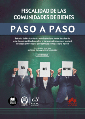 FISCALIDAD DE COMUNIDADES DE BIENES