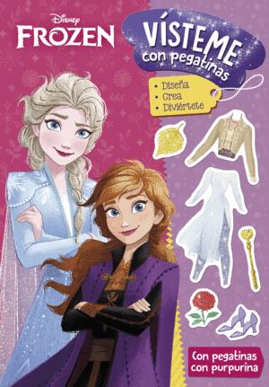FROZEN. V�STEME CON PEGATINAS 3