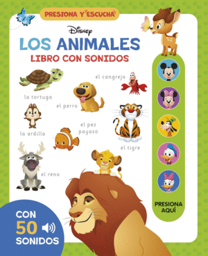 DISNEY. LIBRO CON SONIDOS. ANIMALES