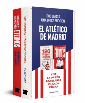 PACK 120 HISTORIAS DEL ATLETICO DE MADRID / ETERNOS SIMEONE Y ARA