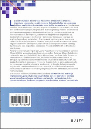 MANUAL DE REESTRUCTURACIONES EMPRESARIALES