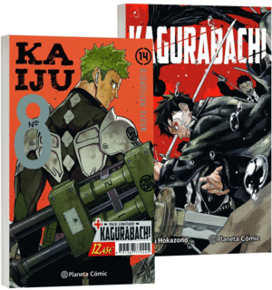 KAIJUU8 N 14 + KAGURABACHI N 01 (PACK ESPECIAL)