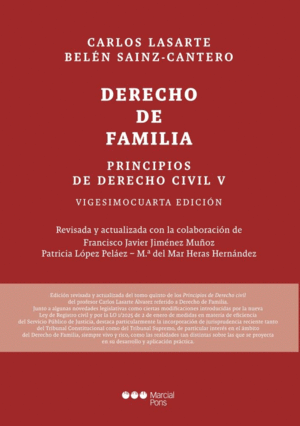 PRINCIPIOS DE DERECHO CIVIL V. DERECHO DE FAMILIA 2026