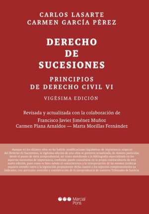 PRINCIPIOS DE DERECHO CIVIL VI. SUCESIONES 2026