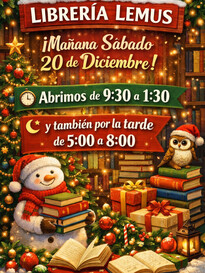 HORARIO SABADO 20 DE DICIEMBRE