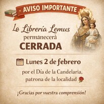 CERRADO POR FESTIVO LUNES 2 DE FEBRERO